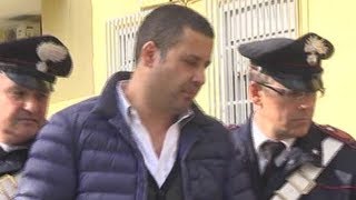 Caserta  Estorsioni arresti contro clan dei casalesi 1 120413 [upl. by Nerreg]