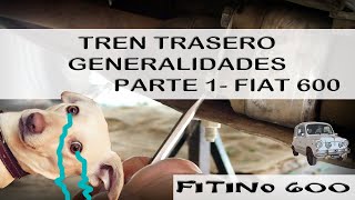 Tren trasero en esquemas Parte 1  Fiat600 trentrasero Fitino600 [upl. by Ancell]