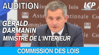 Gérald Darmanin  audition sur les crédits des missions « Sécurités » du budget 2024  17102023 [upl. by Ecnav]