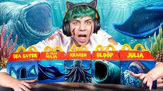 NON APRIRE gli HAPPY MEAL di EL GRAN MAJA vs BLOOP in fondo AL OCEANO [upl. by Vel632]