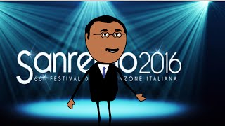 CLAMOROSO AL FESTIVAL DI SANREMO  Parodia Sanremo 2016 [upl. by Rockie]