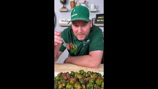 Honey Bacon Balasamic Brussel Sprouts  The Perfect Side Dish [upl. by Oicul]