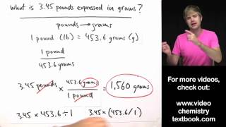 Converting Units with Conversion Factors [upl. by Drarehs]