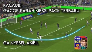 KACAU GA NYESEL BELI MESSI PACK 105 GACOR PARAH AUTO BANTAI MUSUH  eFootball 2025 Mobile [upl. by Chellman]