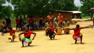 Jason Aryeh Research Project quotAgbekorquot  War Dance from Volta Region Ghana [upl. by Sirmons]