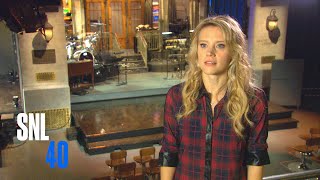 Kate McKinnon Interview  Saturday Night Live [upl. by Aninaig]