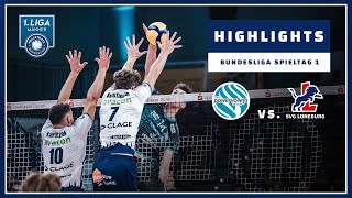 HIGHLIGHTS  SWD powervolleys Düren vs SVG Lüneburg  Bundesliga [upl. by Atinahs]