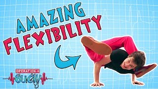 Operation Ouch  Science for kids  BENDY BREAKDANCER  Experiments for kids [upl. by Hcurob781]