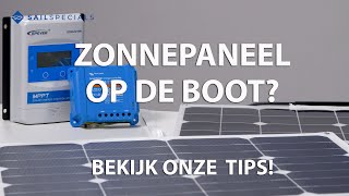 Zonnepaneel op de boot Tips en adviezen voor installatie van een SUNBEAM system zonnepaneel [upl. by Edy276]