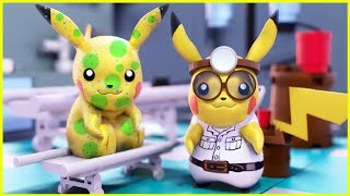 Pikachu⚡ I Choose You How to Sneak a Pokemon into Hospital  Pokemon In Real Life [upl. by Attikram284]