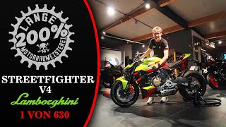 Ducati Streetfighter V4 Lamborghini  Unboxing  Motorrad Meisterei  Details [upl. by Nailliw355]