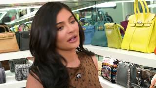 Kylie Jenner My Purse Closet Tour [upl. by Adnaloj]