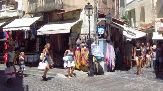 Rethymno Old Town  Crete Greece [upl. by Jessi435]