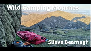 Wild Camping Mournes  Slieve Bearnagh [upl. by Adnarrim]