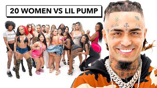 20 WOMEN VS 1 RAPPER LIL PUMP [upl. by Aretta]