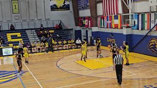 Bogota Bucs Varsity Vs Paterson Charter Pt1 02 22 2024 [upl. by Aniret]