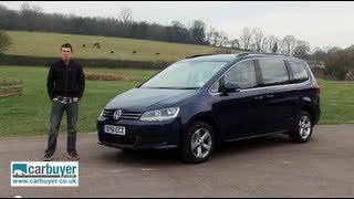 Volkswagen Sharan MPV review  CarBuyer [upl. by Atnes]