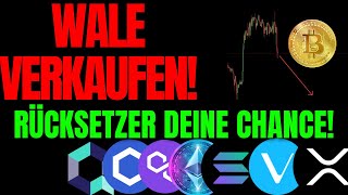 ⚠️BITCOIN WALE VERKAUFEN DAS GROßE PROBLEM WIRD DEINE CHANCE [upl. by Akemihs]