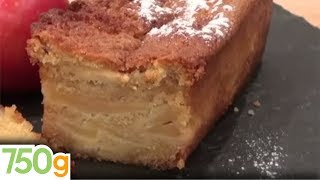 Recette de Quatrequarts aux pommes 750g [upl. by Schonfeld36]