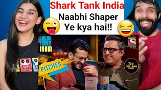 SHARK TANK INDIA  गोल गहरी quotNaabhi Shaperquot पे Sharks ना Control कर पाए अपना Reaction  Pitches [upl. by Ciaphus123]