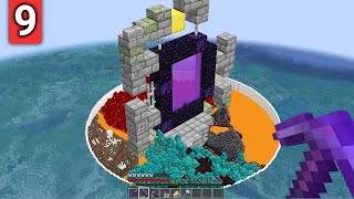 I Transformed The NETHER PORTAL In Minecraft Hardcore [upl. by Tattan386]