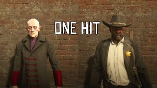 RDR2  NPCs That Kill You in One Hit [upl. by Nnailuj]