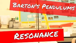 Bartons Pendulums Resonance and Forced Oscillations  A Level Physics Revision [upl. by Ilrak]