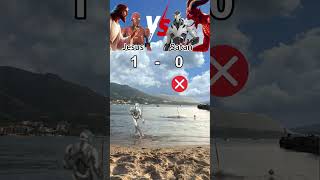 Jesus vs Satan 20 Jesus wins god jesus viral foryou christ deus [upl. by Longan]