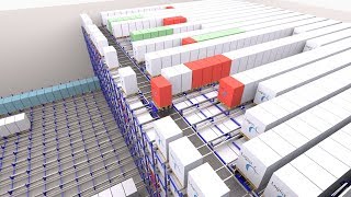 Phased iCUBE automatic warehouse implementation [upl. by Aonian]