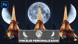 Crear pinceles personalizados ¡EN MENOS DE 1 MIN con Photoshop [upl. by Rehpotsyrhc]