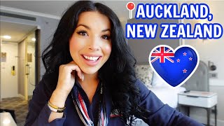 International Flight Attendant Life  26 HOUR LAYOVER IN AUCKLAND NEW ZEALAND 🏝️✈️ [upl. by Ronnoc208]