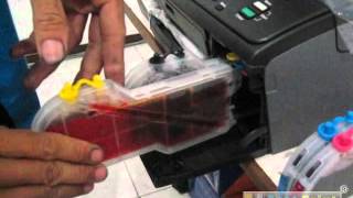 TUTORIAL PEMASANGAN MCISS BROTHER DCPJ125 CARTRIDGE LC39mp4 [upl. by Dyane]