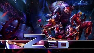 League of Legends SKT T1 Zed HQ Skin Spotlight [upl. by Haddad]