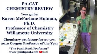 PACAT Chemistry Review Good for MCAT too [upl. by Yrtsed]