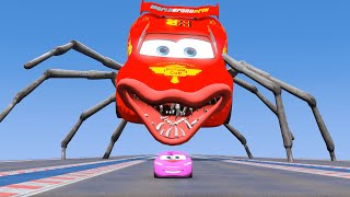 cars 3 mcqueen crash [upl. by Introc155]