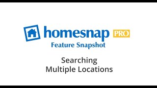 How to Search Multiple Areas at a Time in Your Homesnap App [upl. by Douville668]