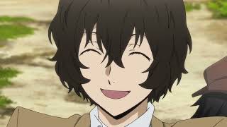 dazai osamu season 1 scenes bungou stray dogs anime 1080p rawless logoless [upl. by Nednil717]