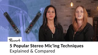 5 Popular Stereo Micing Techniques Explained amp Compared [upl. by Noed]