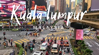 Walk along Bukit Bintang street Kuala Lumpur 2024 [upl. by Nannaihr]