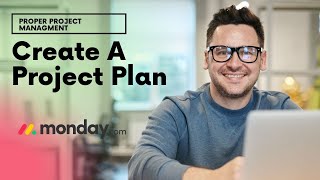 How To Create A Project Plan In Mondaycom amp Template To Use [upl. by Nobell]