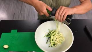 How to Use a Spiralizer [upl. by Llennor396]