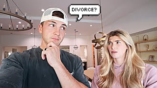 Talking About DIVORCE in front of My Wife [upl. by Cammi]