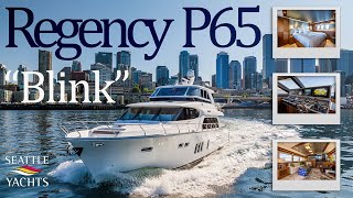 In Depth Tour  Comfortable Stylish and Distinct  Regency P65 Motoryacht Blink [upl. by Dode]