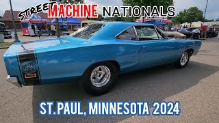 2024 STREET MACHINE NATIONALS ST PAUL MN carshow musclecar classiccars carsforsale [upl. by Adas]