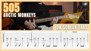 505  Arctic Monkeys Guitar LessonTab [upl. by Addi]