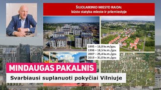 Vilniaus miesto vyr architektas Mindaugas Pakalnis Svarbiausi suplanuoti pokyčiai Vilniuje [upl. by Eirrek848]