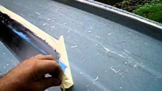 video boat stripes How To put Strips on a Boat [upl. by Nonohcle111]