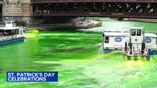 St Patricks Day events kick off in Chicago as partygoers get head start on celebrations [upl. by Mor]