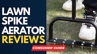 ✅ Manual Lawn Spike Aerator Reviews  Real Buyers Reviews [upl. by Leahcam]