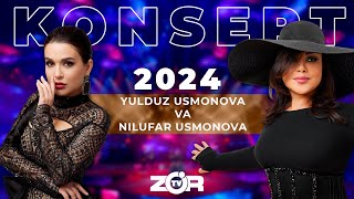 Yulduz Usmonova va Nilufar Usmonova KONSERT DASTURI 2024 [upl. by Becka]